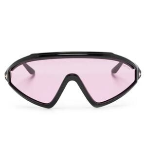 TOM FORD Black Violet Lorna FT 1121 01Y Ski Shield Sunglasses